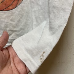 Vintage 90’s Single Stitch Shirt Basketball Bugs Bunny Taz Wile E Coyote Flaws M