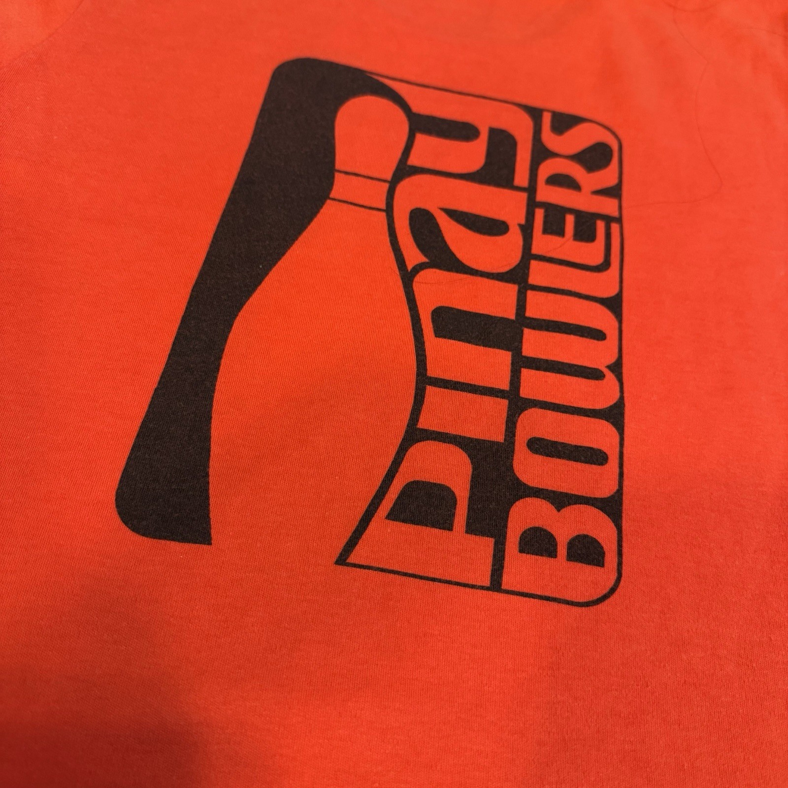 Vintage 60s 70s Pinay Bowlers Shirt Size Medium Adult Color Red gallery