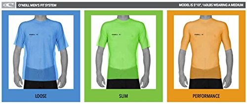 Men's Basic Skins UPF 50+ Short Sleeve Sun Shirt,Pacific,X-Large gallery