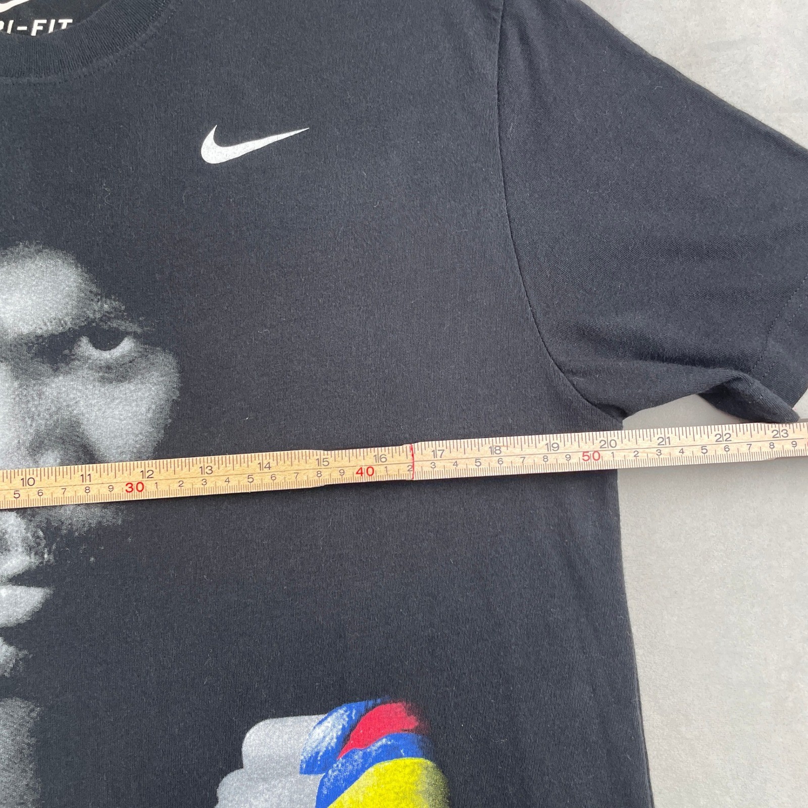 Nike Dri Fit Manny Pacquiao Pacman Pambansang Kamao T Shirt Black M Boxing Rare gallery