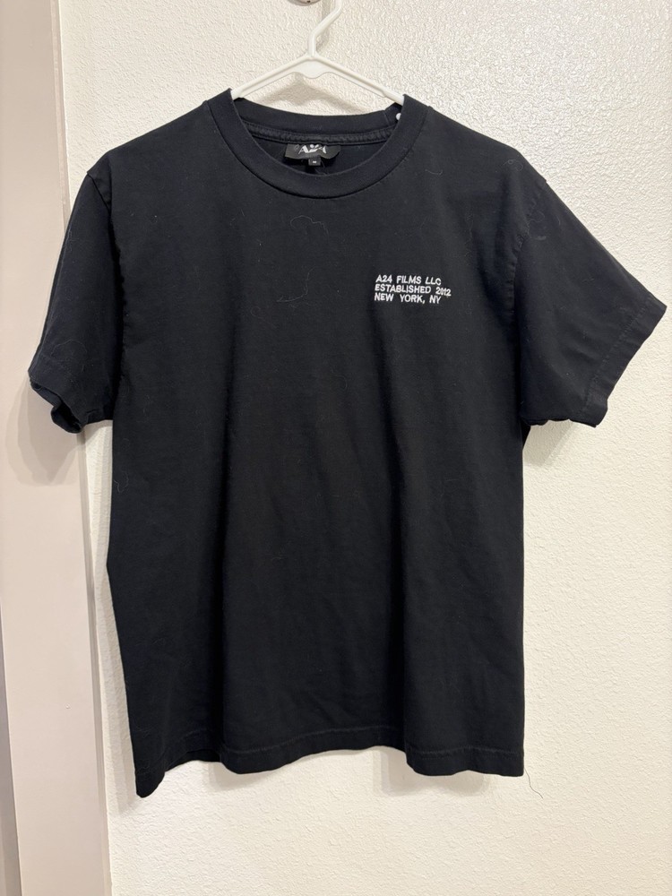 A24 Black Tee Medium