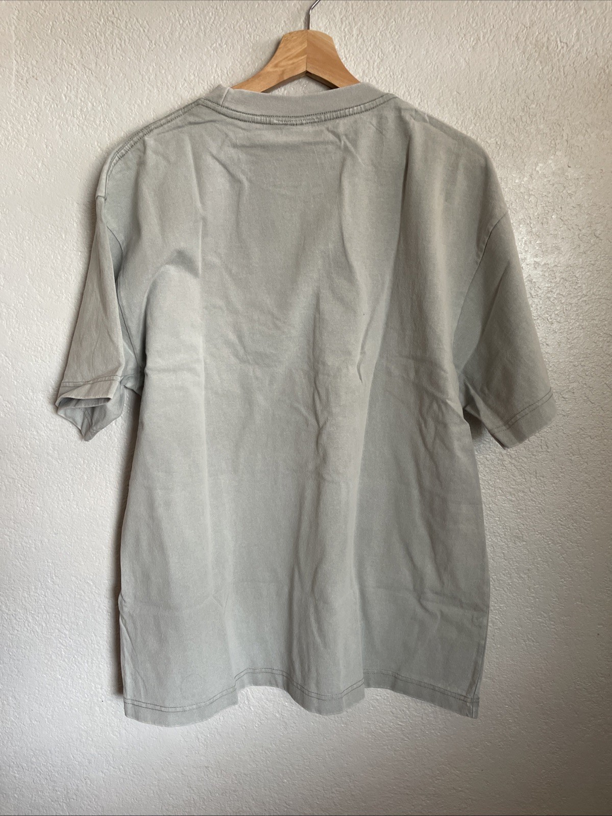 NHIM apparel Men’s Christian Graphic T Shirt Gray Large “God Is Everywhere” gallery