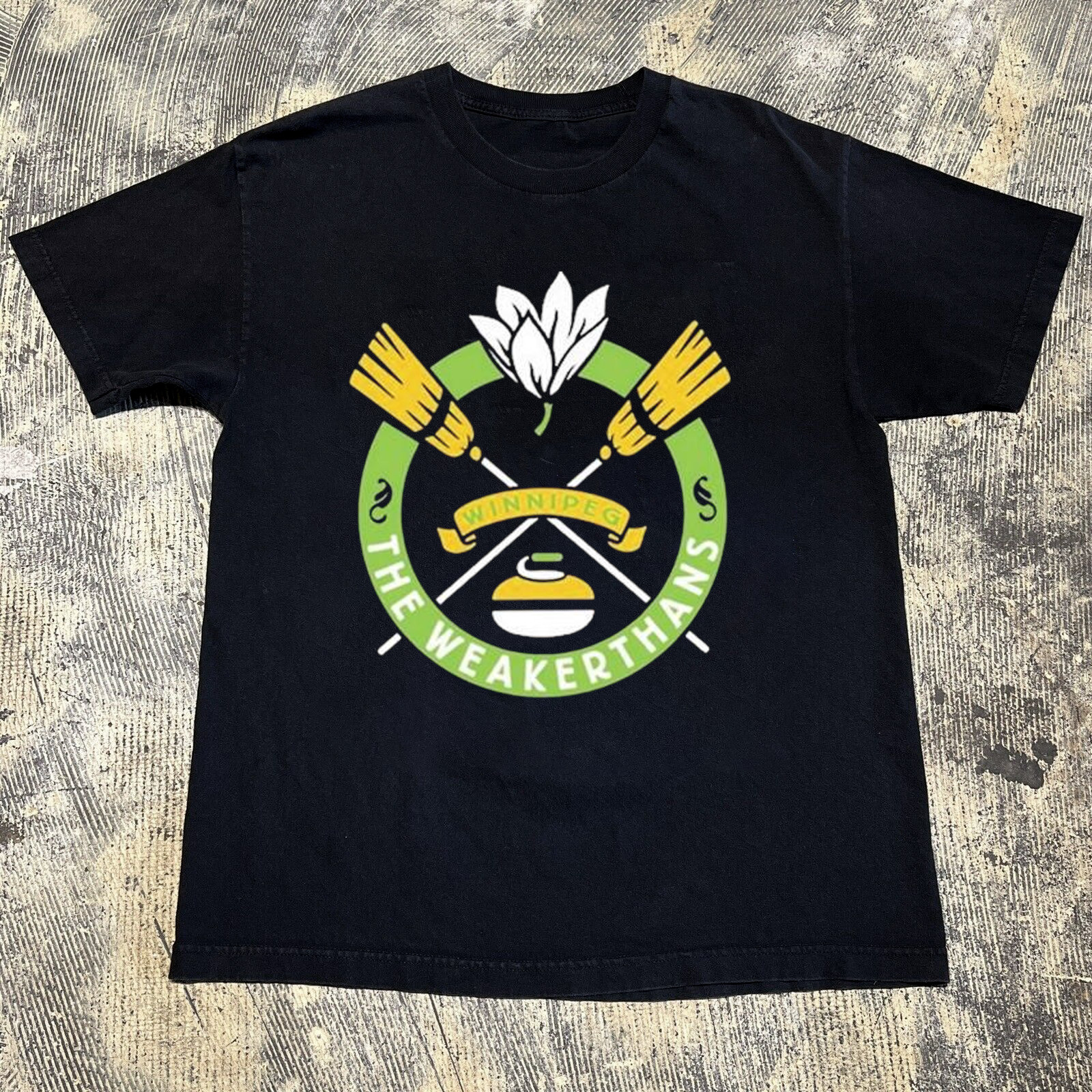 The Weakerthans Winnipeg Curling Short Sleeve T Shirt All Size S-5XL OM2090