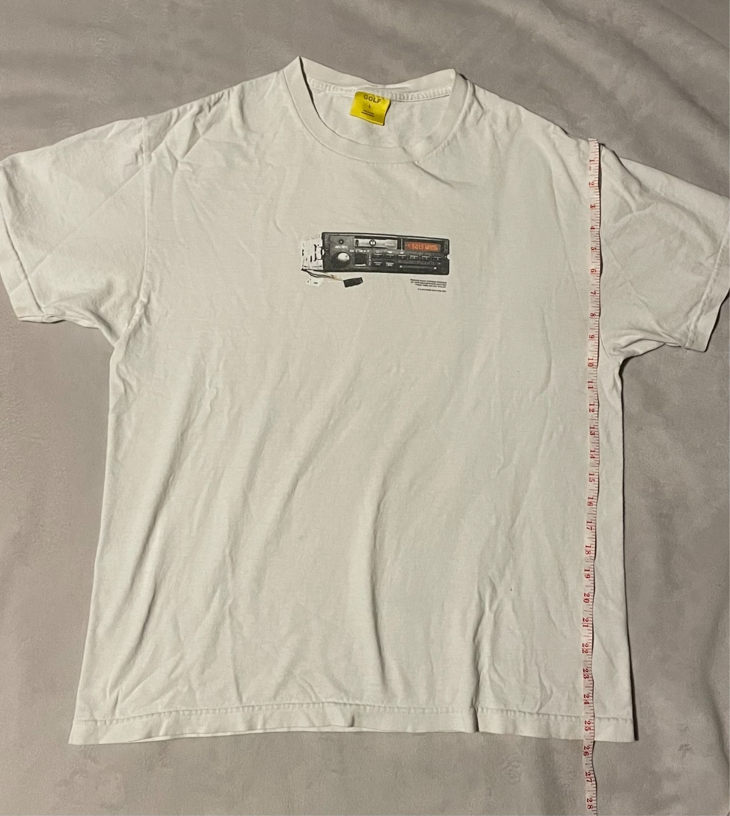 Golf Wang Tyler The Creator Tee Mens Large White Graphic Shirt 2021 gallery