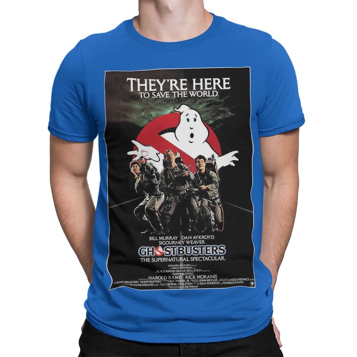 Ghostbusters Halloween Movie Poster T-Shirt Retro Classic Horror Tee #HMP gallery