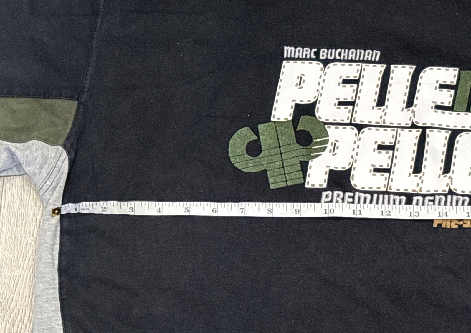 Pelle Pelle Shirt Men 2XL Embroidered Hip Hop 90s Skater Distressed gallery