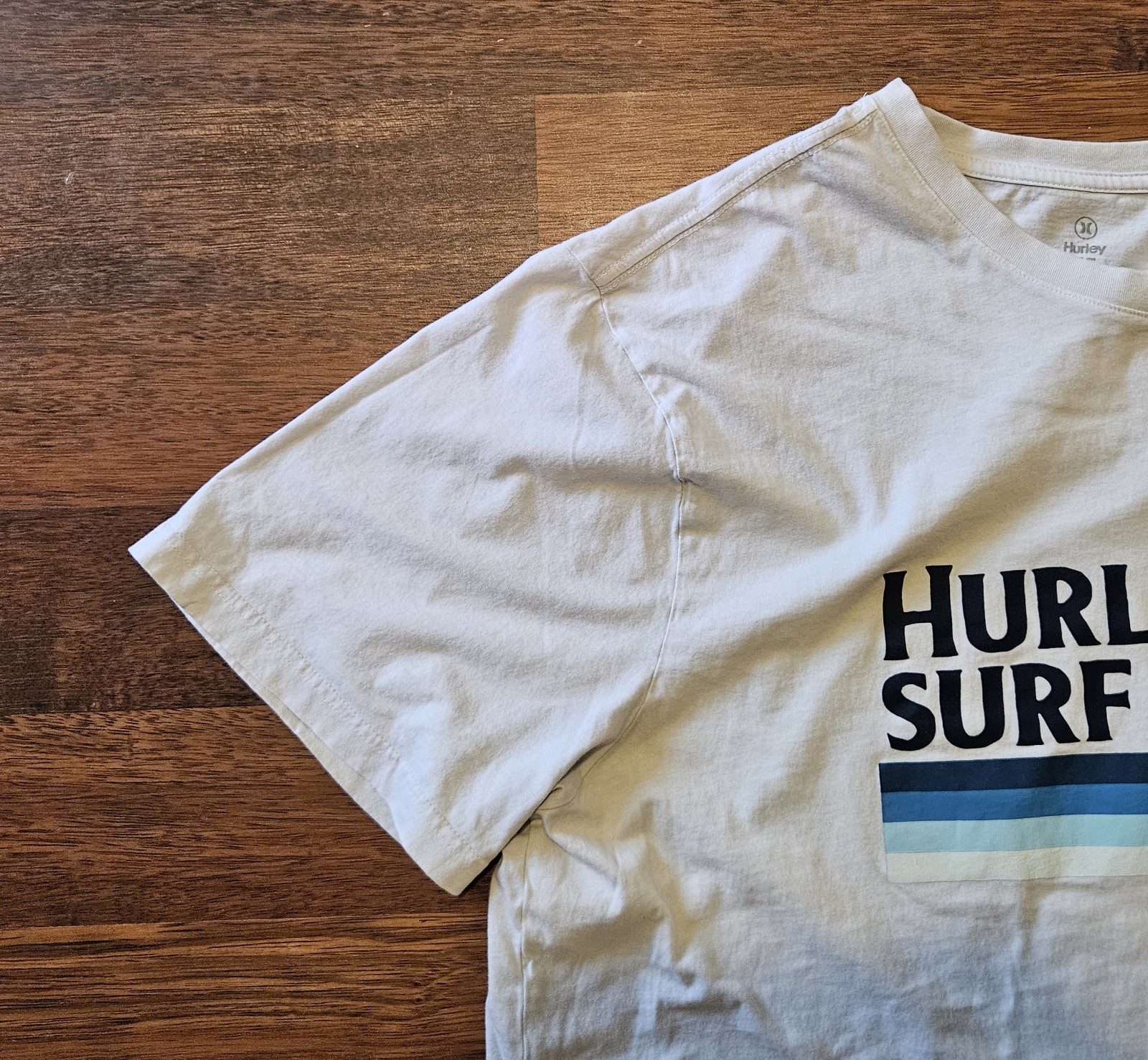 N/A HURLEY mens big &tall T-shirt SIZE 2XL COLOR WHITE gallery