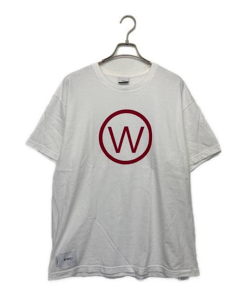 WTAPS Short sleeve T-shirt white 241ATDT-STM07S