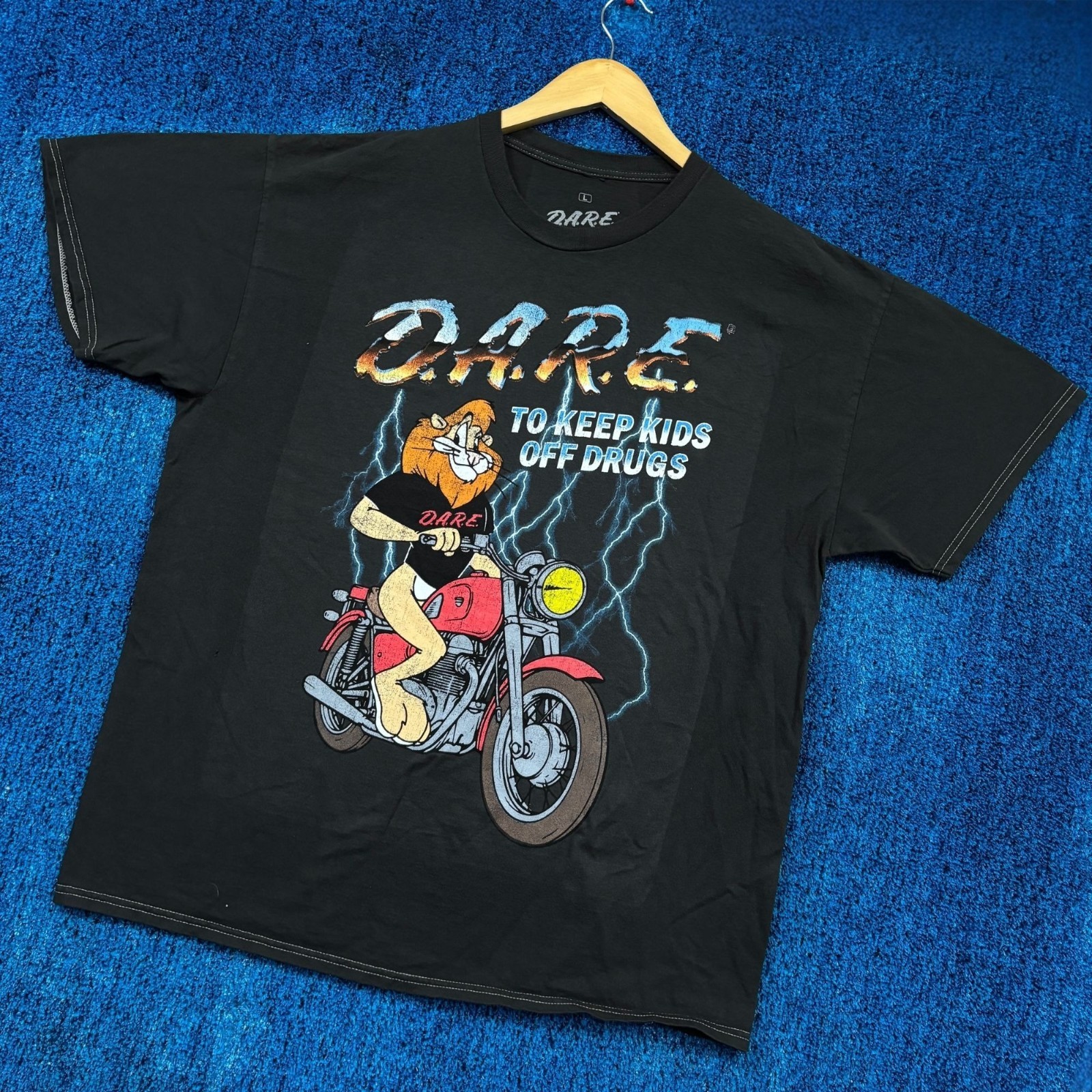 D.A.R.E. “To Keep Kids of Drugs” Graphic T-Shirt Size Large gallery