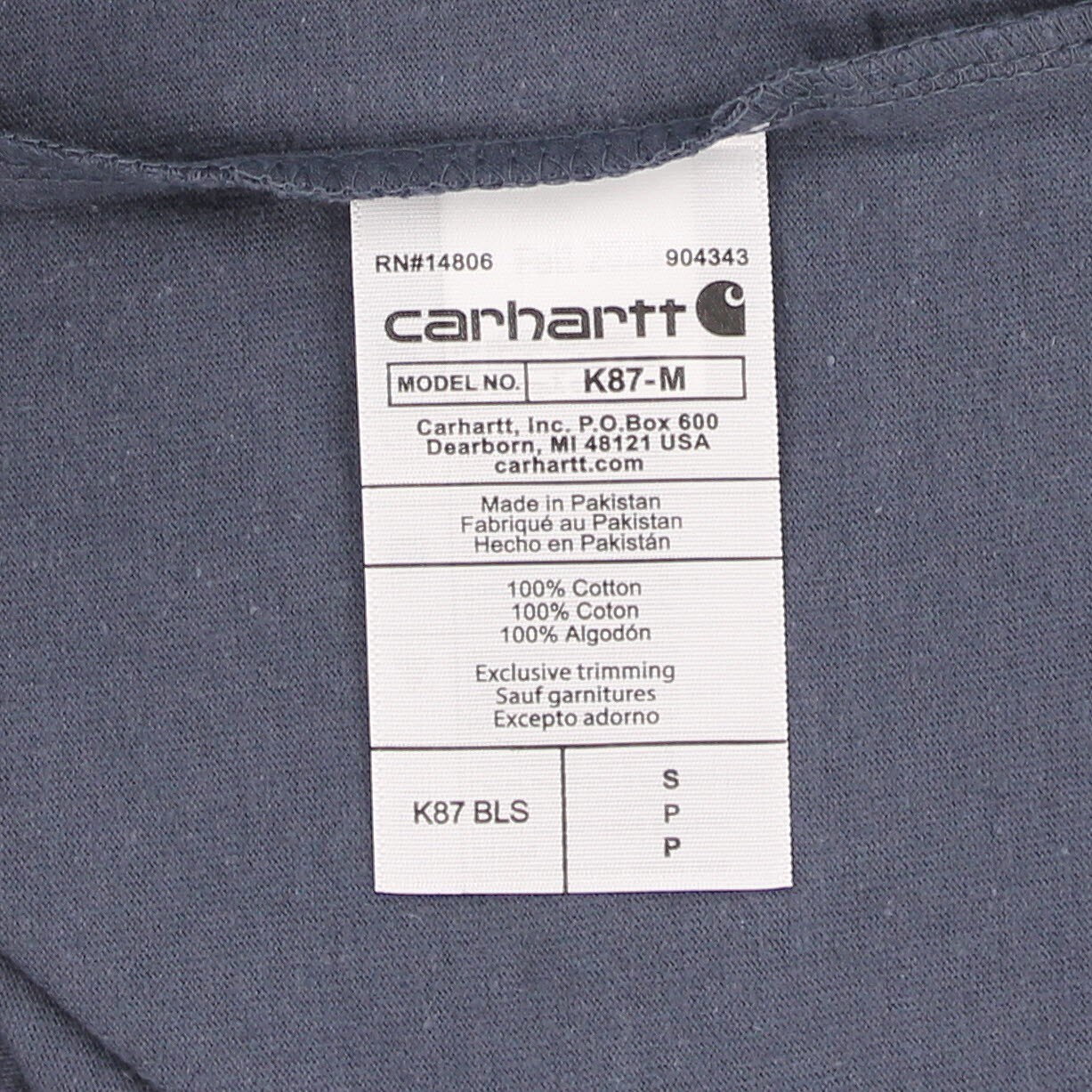 Carhartt Men's T-Shirt, Loose Fit Short Sleeve Heavyweight Pocket Tee gallery
