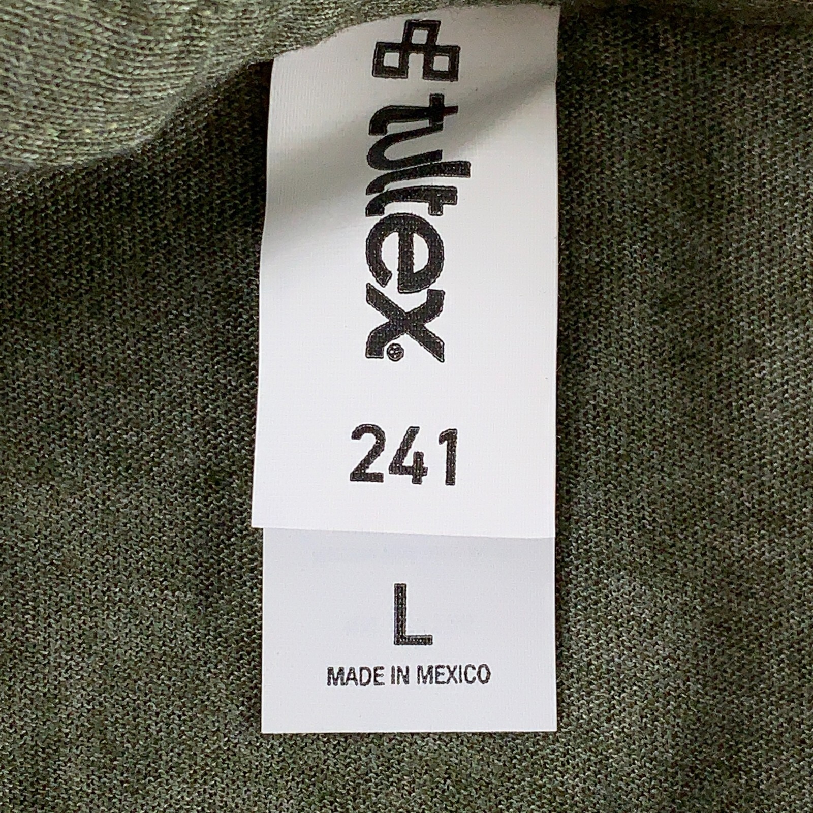 Tultex Men's Size Large Green Heather Short Sleeve Crew Neck T-Shirt New gallery