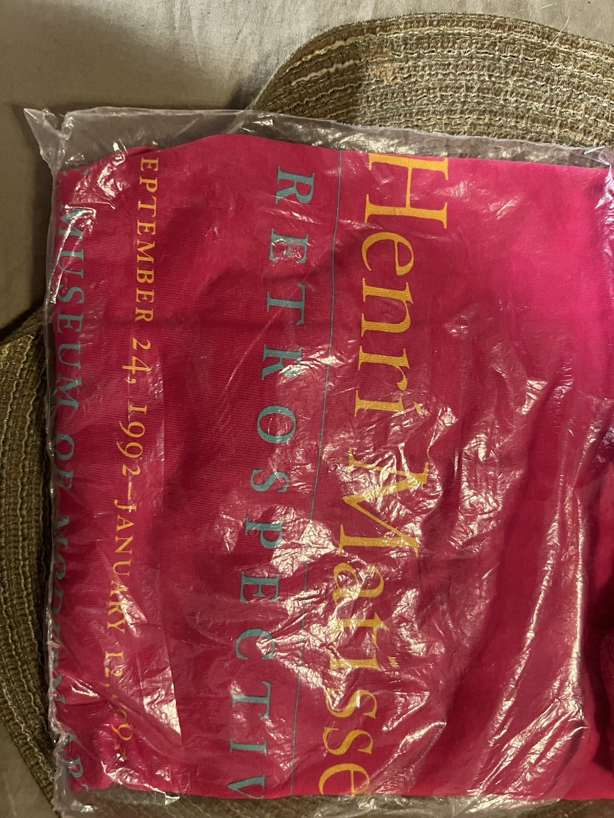 92/93 Henri Matisse Retrospective Museum Of Modern Art N.Y. Vintage T-Shirt XL gallery