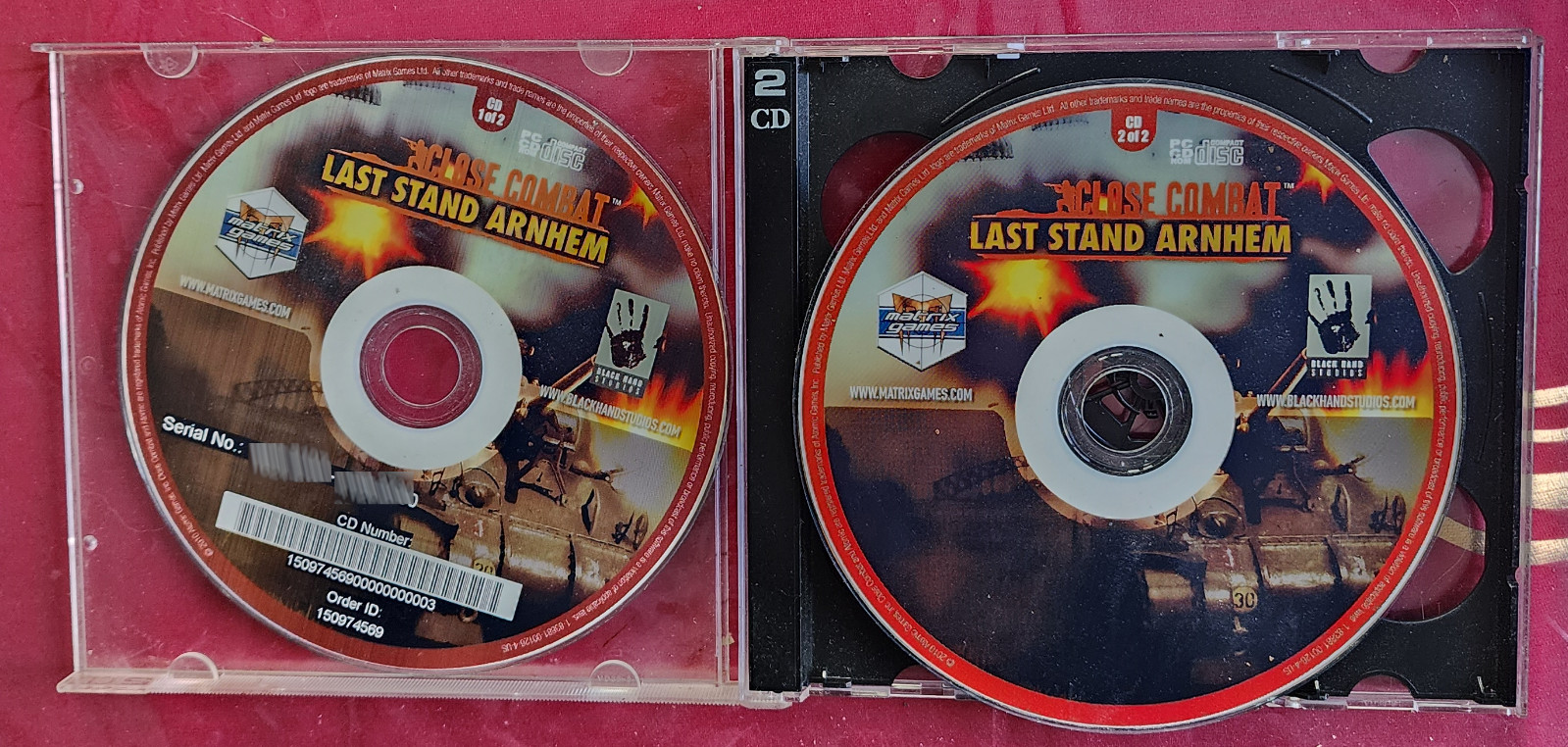 Close Combat Last Stand Arnhem (PC CD) US Edition Two CD Set NICE SHAPE As Shown