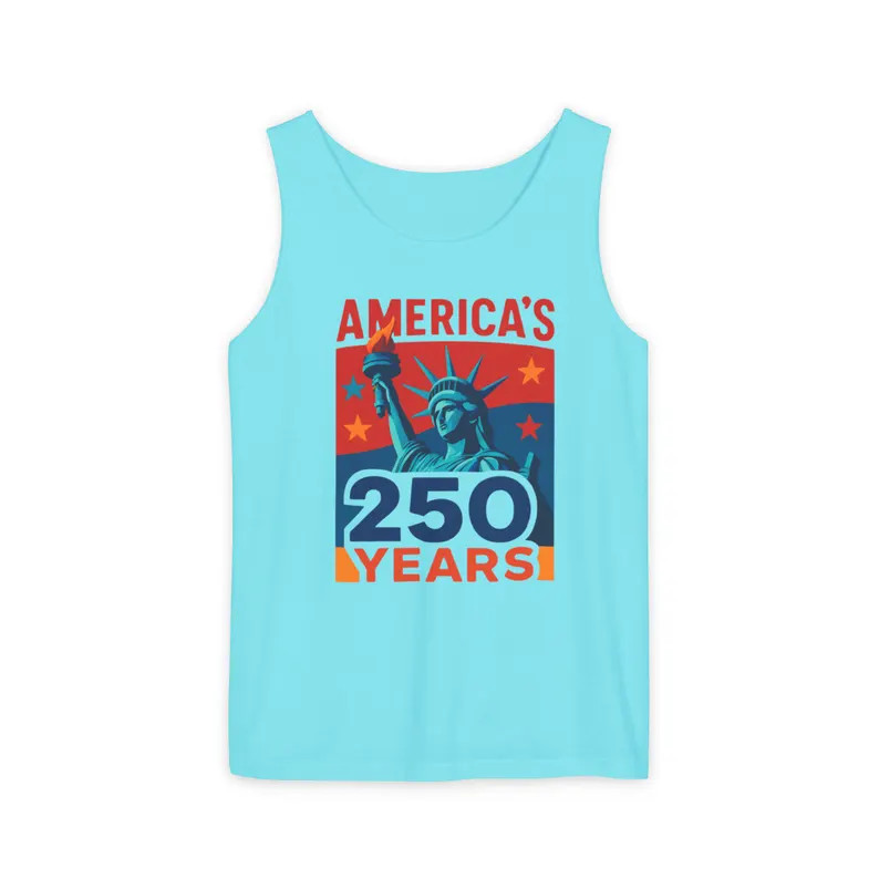 America Statue of Liberty Tank Top gallery