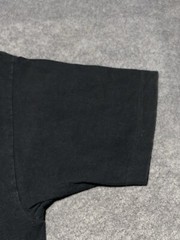 Vintage Black Single Stitch OLD NAVY Pocket Blank Grunge Skater ROMANIA Shirt XL