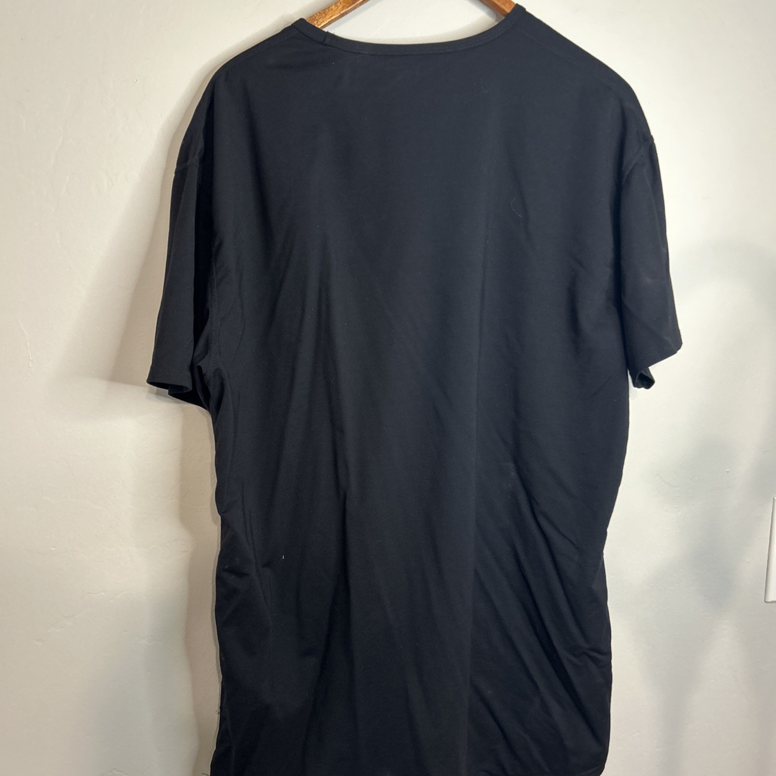 Mens BYLT Drop Cut Basics Short Sleeve T Shirt Black Extra Large gallery