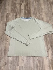 Kuhl Men’s Eclipser Crew Long Sleeve Shirt Lunar Gray UPF 50 Size Medium 7497