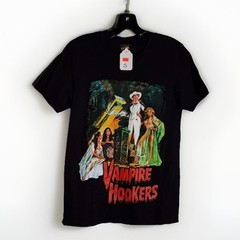 Vampire Hookers T-Shirt Plan 9 Black Size S Cult Horror Movie Tee New w/ Tags