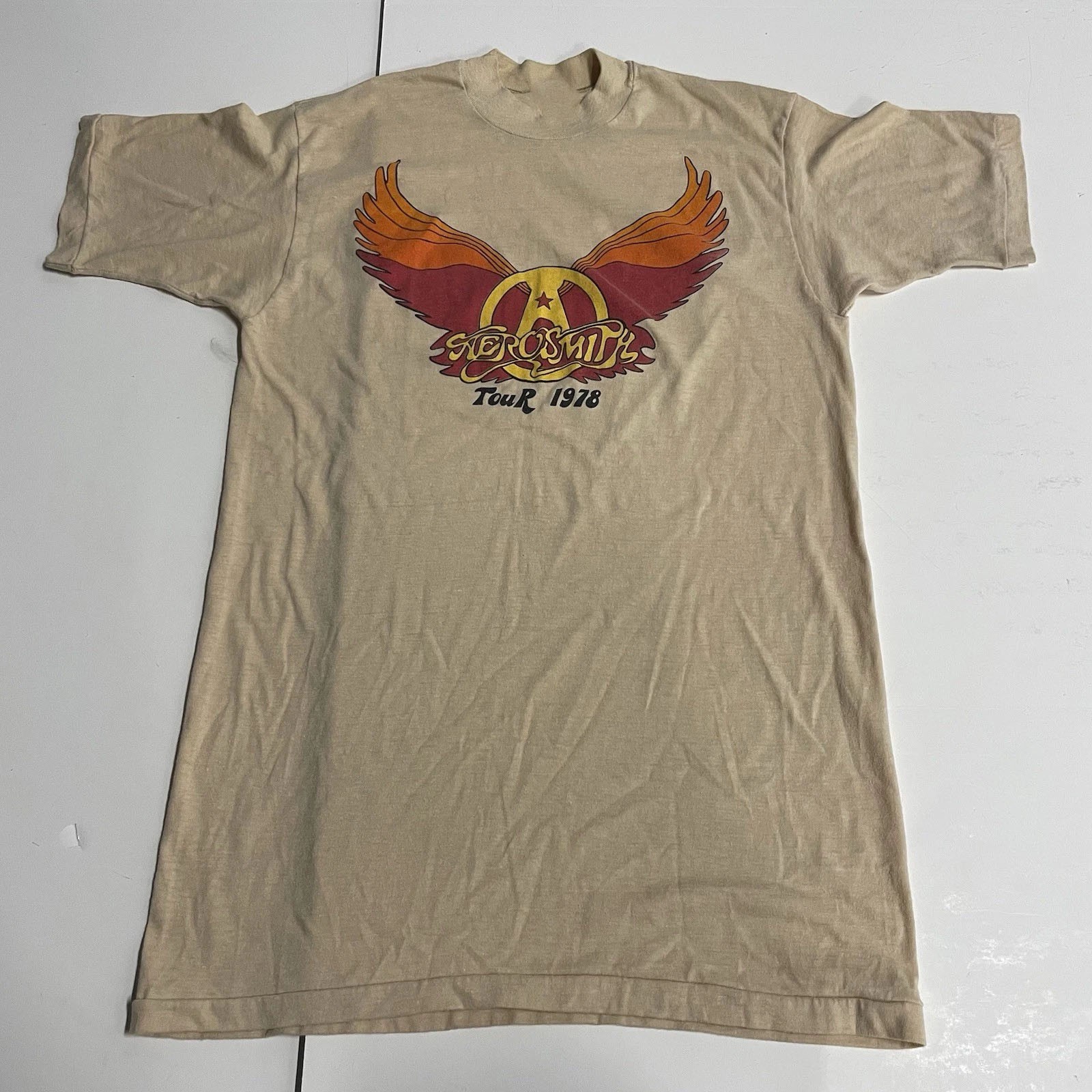 Aerosmith T-Shirt 70s Concert Tour 1978 Reprint Vintage Style S-4XL