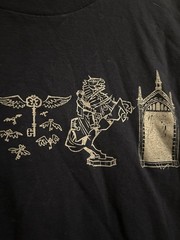 Loot Crate Harry Potter Shirt Medium Blue Sorcerer Stone Challenges Long Sleeve