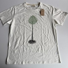 Typographia Organic Cotton Tree Graphic T-Shirt – Size XL – Slim Fit