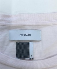 FACETASM 7BARS BIG TEE pink J00-TEE-U03