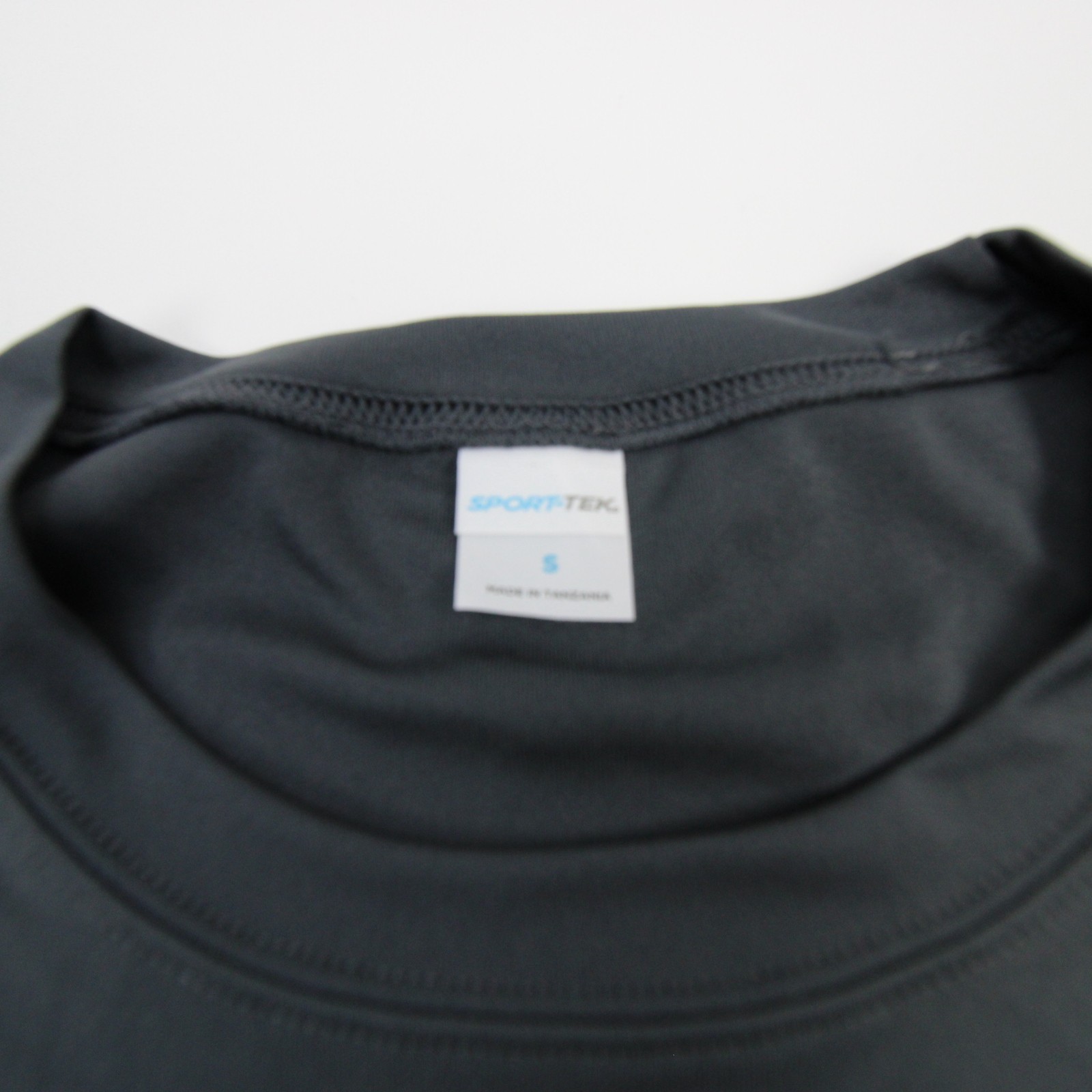 Sport-Tek Short Sleeve Shirt Men's Dark Gray New without Tags M gallery