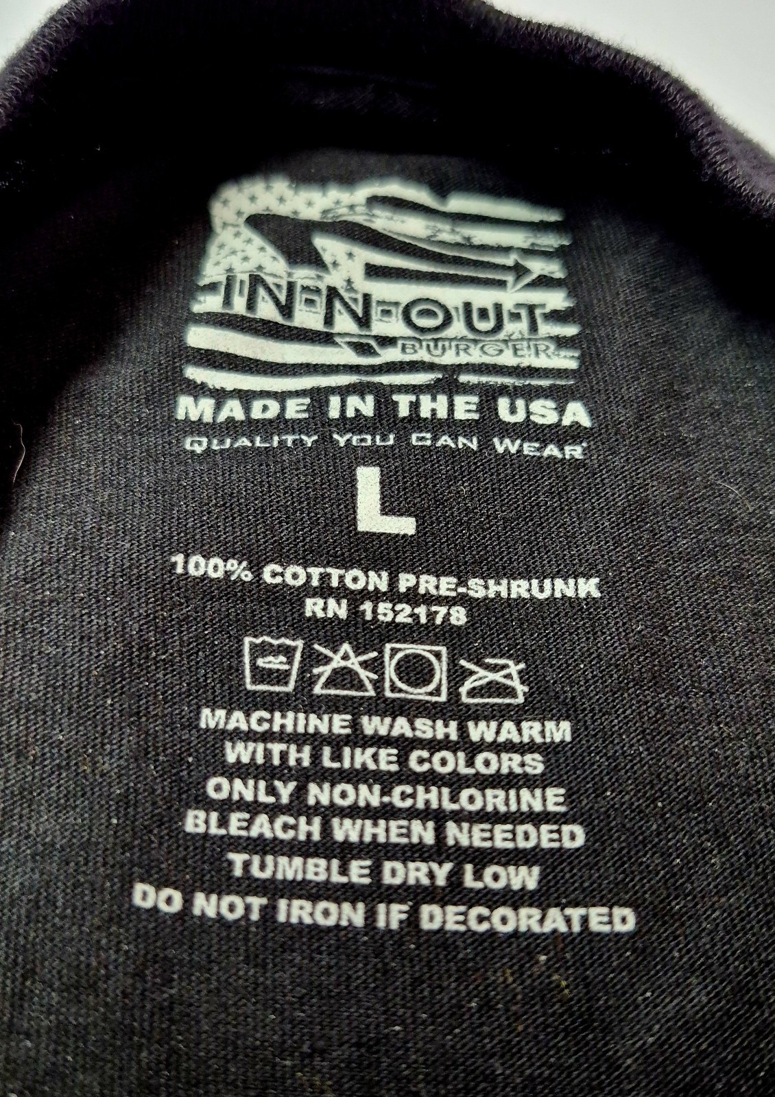 In-N-Out Burger 75th Anniversary Shirt L Black Rock 2 Freedom Concert ZZ Top 311 gallery