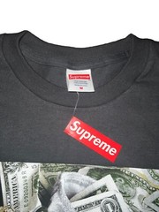 NWT 2020 SUPREME SS20 Bling Tee Black Shirt MEN sz M