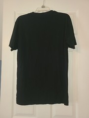 Baws Bear Tshirt Sz L 100% Cotton Black Red Blue Yellow Green