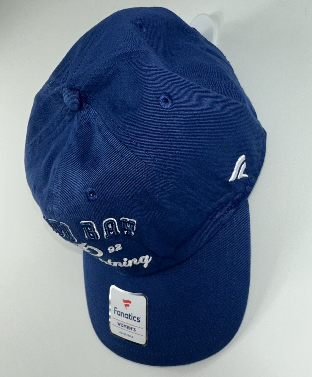 NWT NHL Women's Tampa Bay Lightning Dasher Cobalt Blue Adjustable Strap Back Hat gallery