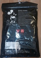 ” Mickey Stands ” Pocket Tee Mens Medium Sort Sleeve Shirt New Old Stock !