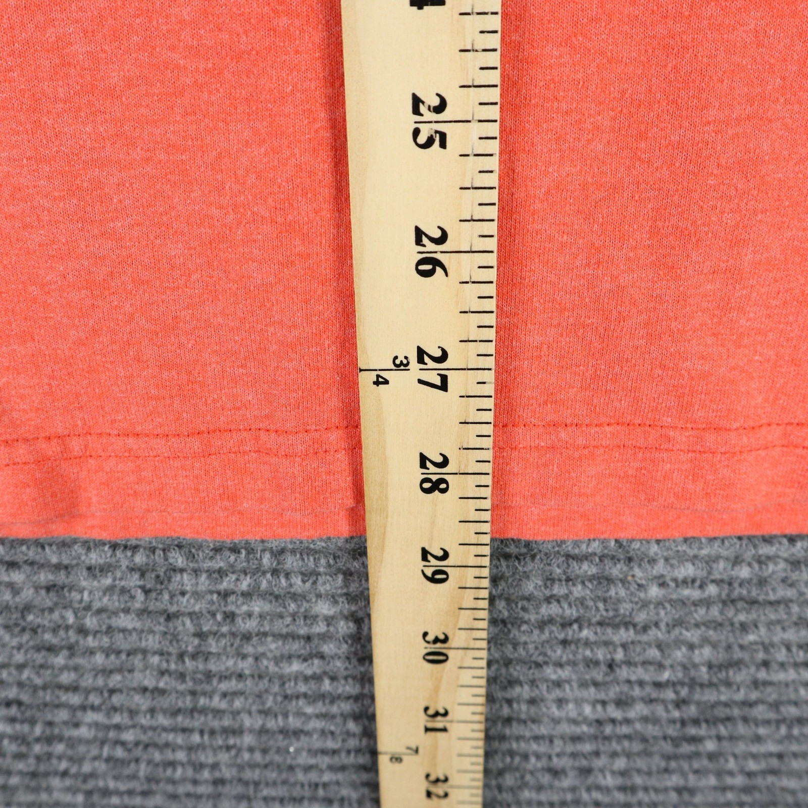 North Face T-Shirt Mens M Stencil Logo Short Sleeve Heathered Hiking Activewear gallery