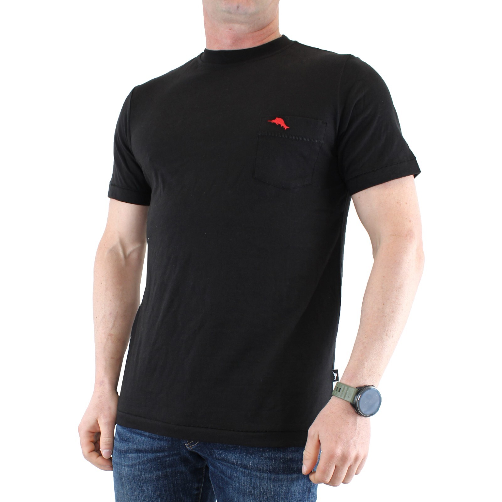 Tommy Bahama Men's Bali Skyline T-Shirt Short Sleeve Pocket Tee gallery