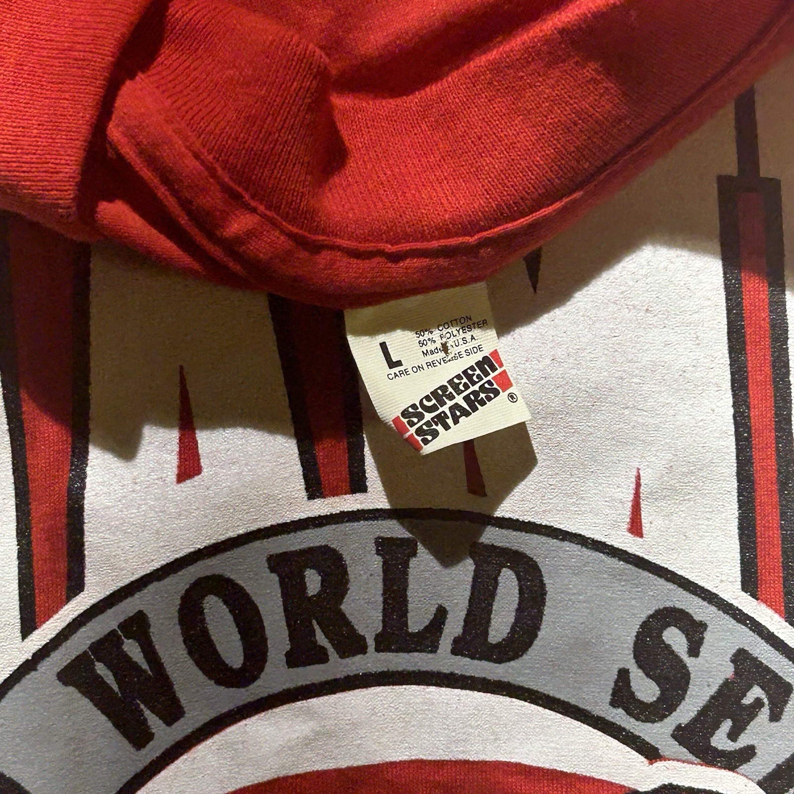 Vintage Cincinnati Reds 1990 World Series Champions Shirt Men’s Size Large gallery