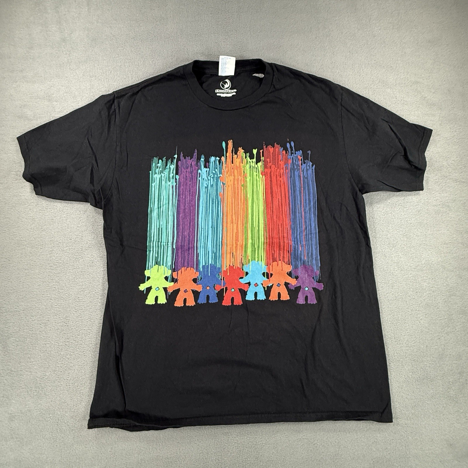 Trolls Movie Hair Graphic Shirt Animation Cartoons Funny Colors Large gallery