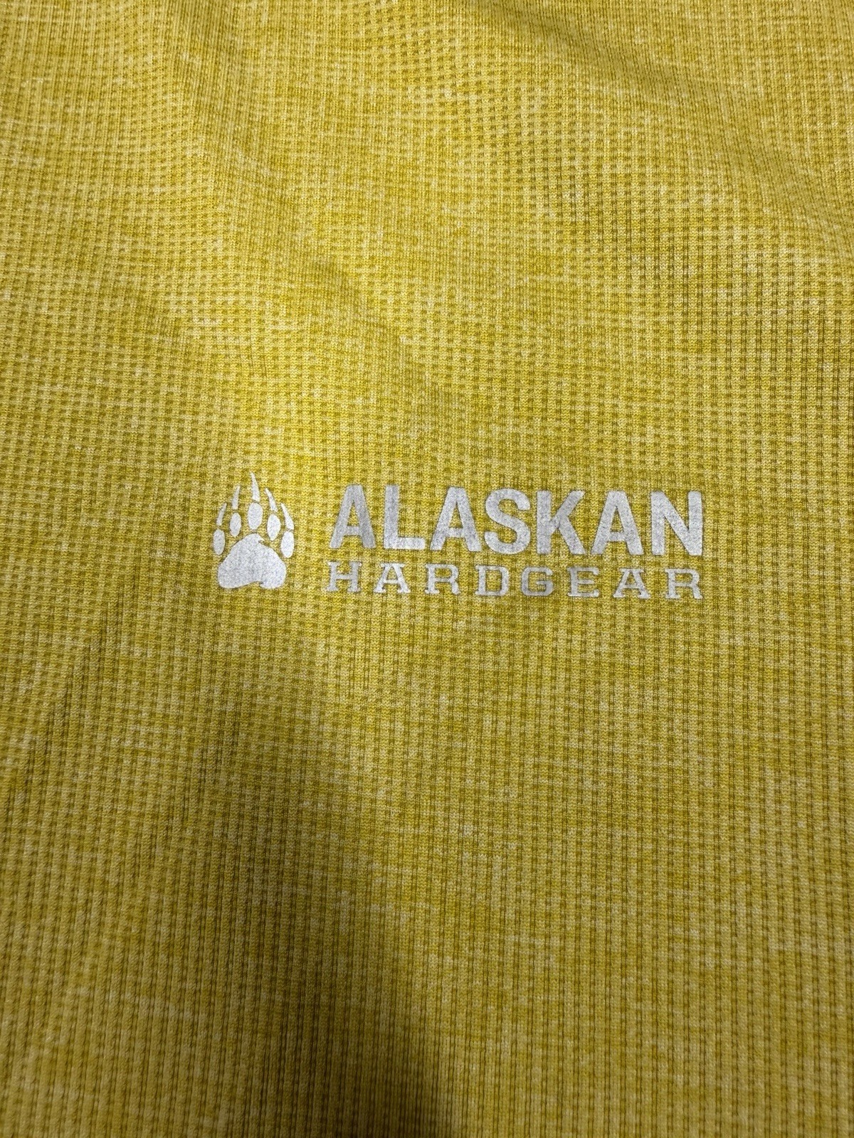 Alaskan Hardgear Men's XL Standard Fit Yellow Polyester Knit Crew Neck T-Shirt gallery
