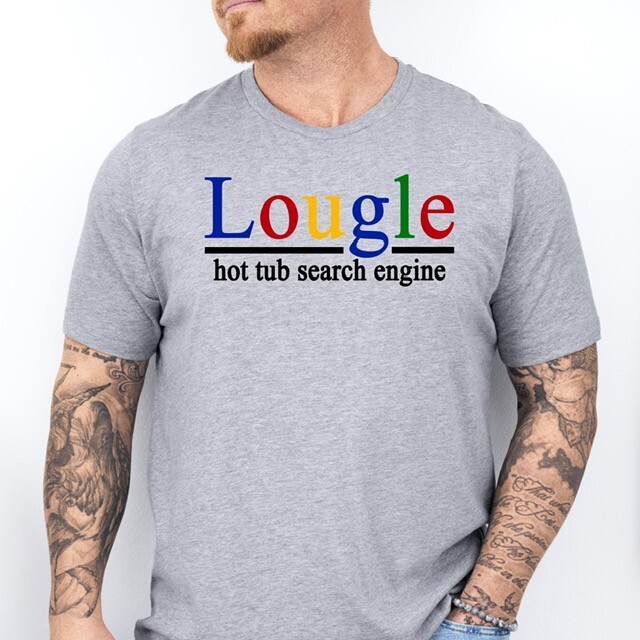 LOUGLE, Hot Tub Time Machine themed Ring Spun Cotton T-Shirt gallery