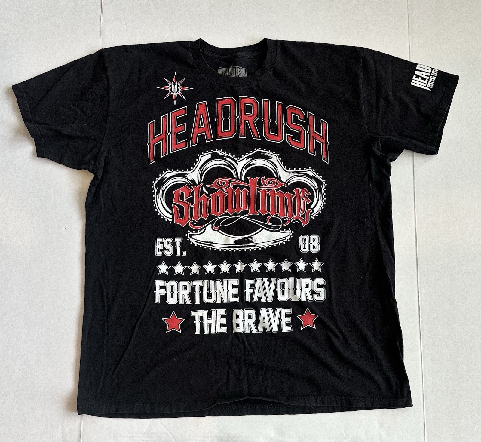 Headrush Anthony Pettis UFC “Showtime” T Shirt Black Men’s Size XL gallery