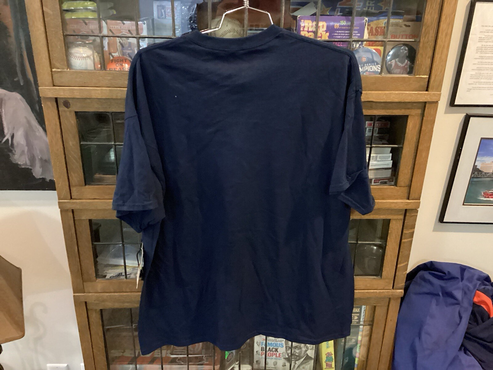 NWT HANG TEN Navy Blue Ocean Waves Surfing S/S T-shirt SZ XL - Cool gallery