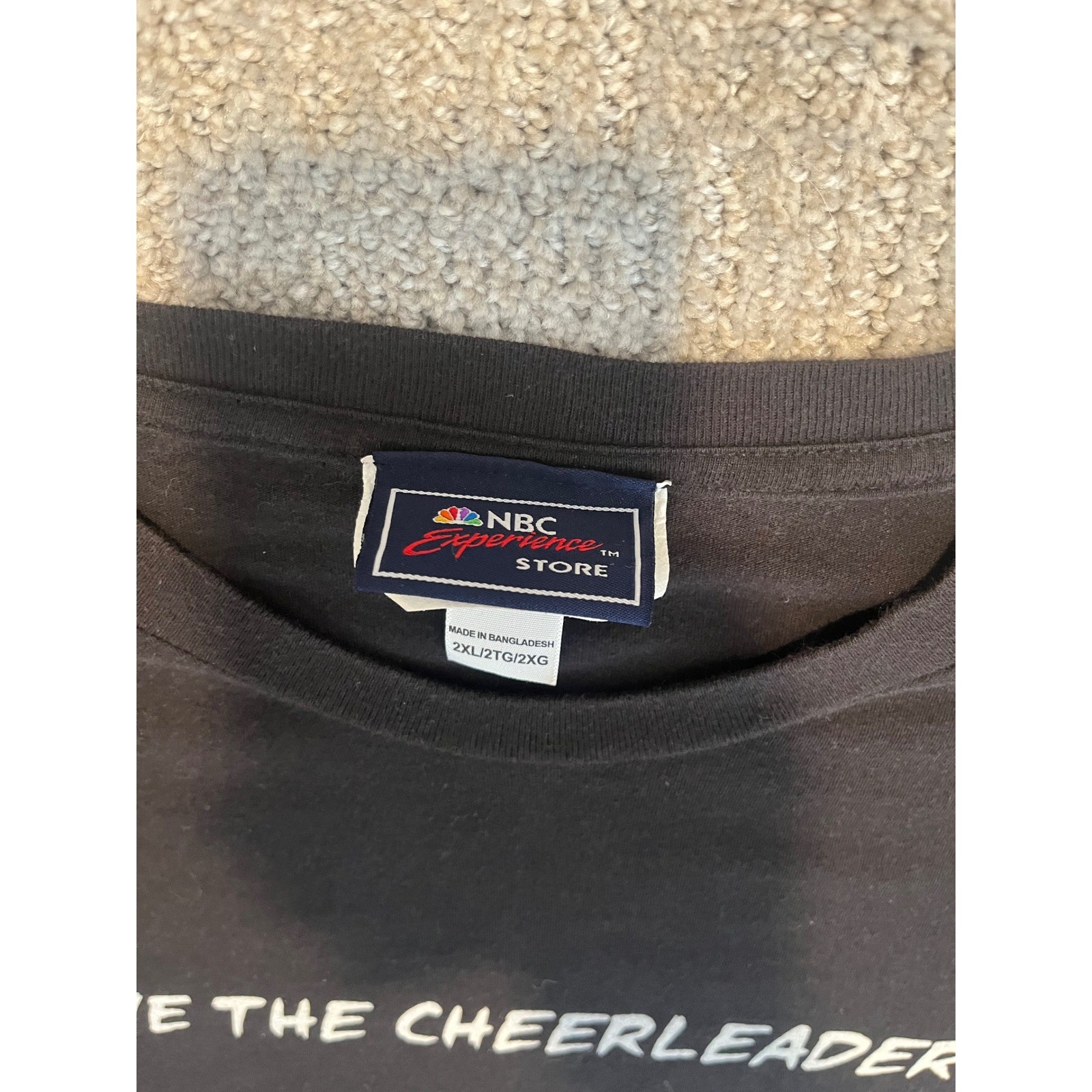 Vtg NBC Heroes TV Show Save the Cheerleader Save the World T-Shirt Black 2XL xxl gallery