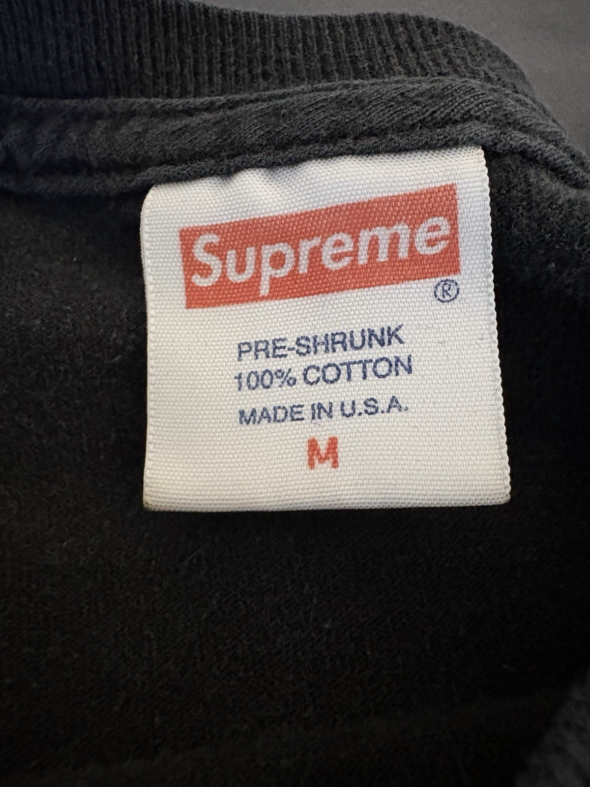 SUPREME Stax Records Logo Tee Size M Black 2012 Fall Winter gallery