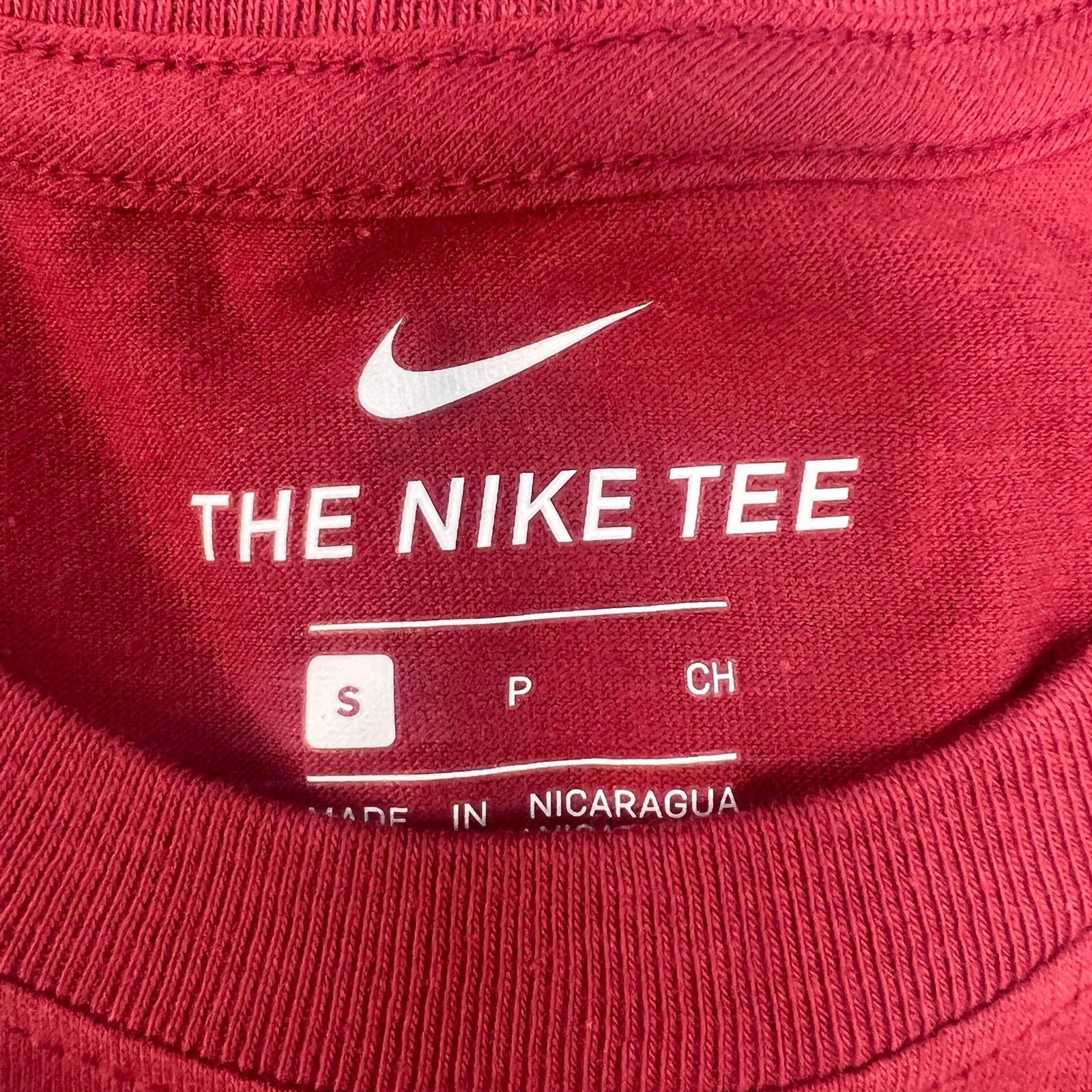 NIKE USC Trojans Essential Wordmark T-Shirt Men's Sz S Cardinal Red DD7163 (New) gallery