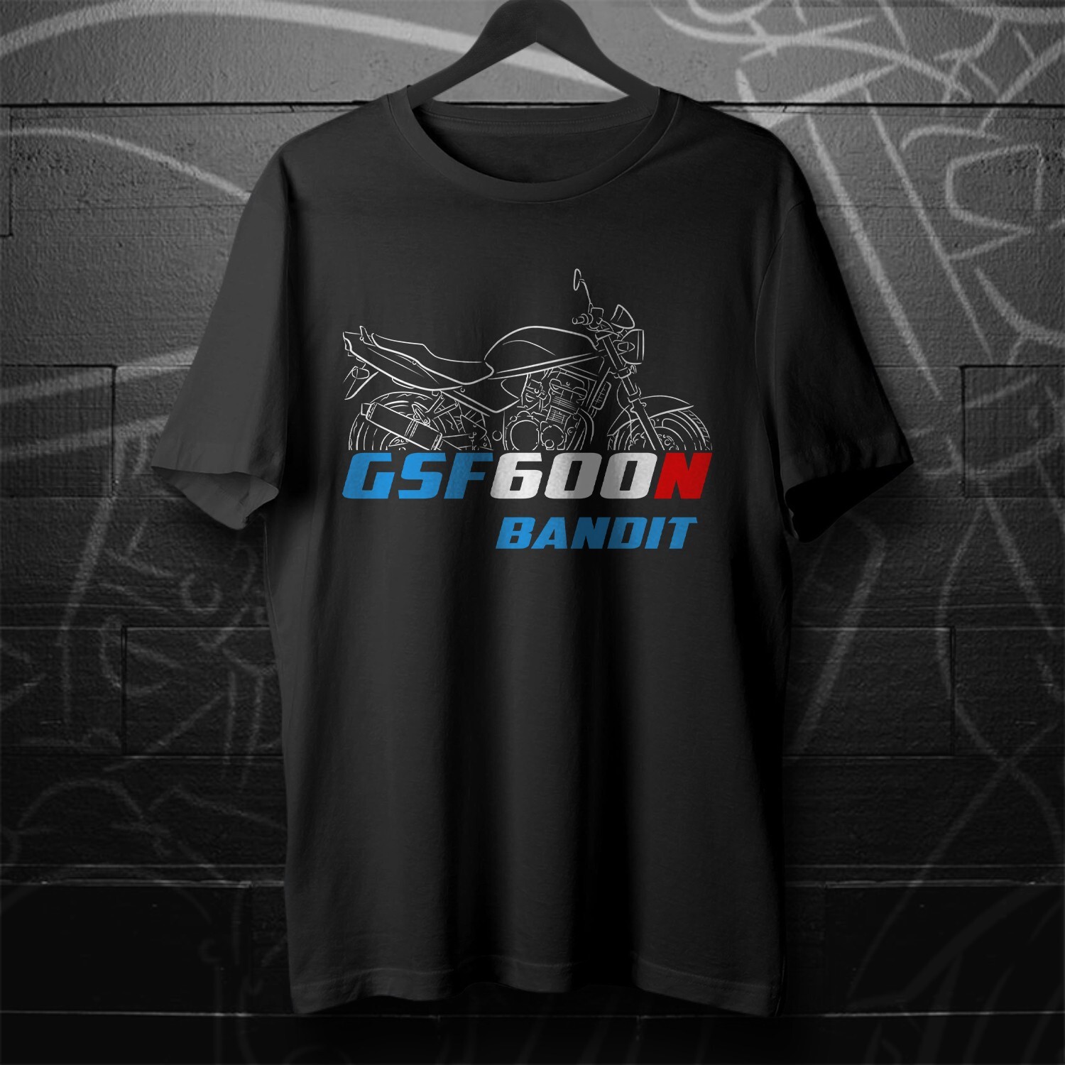 Suzuki GSF600 N/S Bandit 1995-2004 - Motorcycle T-Shirt for Riders gallery