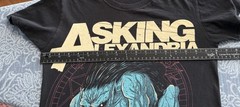 Vintage 2012 Asking Alexandria Gargoyle Black Tshirt Euro Small Rare