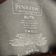 Pendleton Heritage Vintage Graphic T-Shirt Mens XL Charcoal Gray Portland Oregon