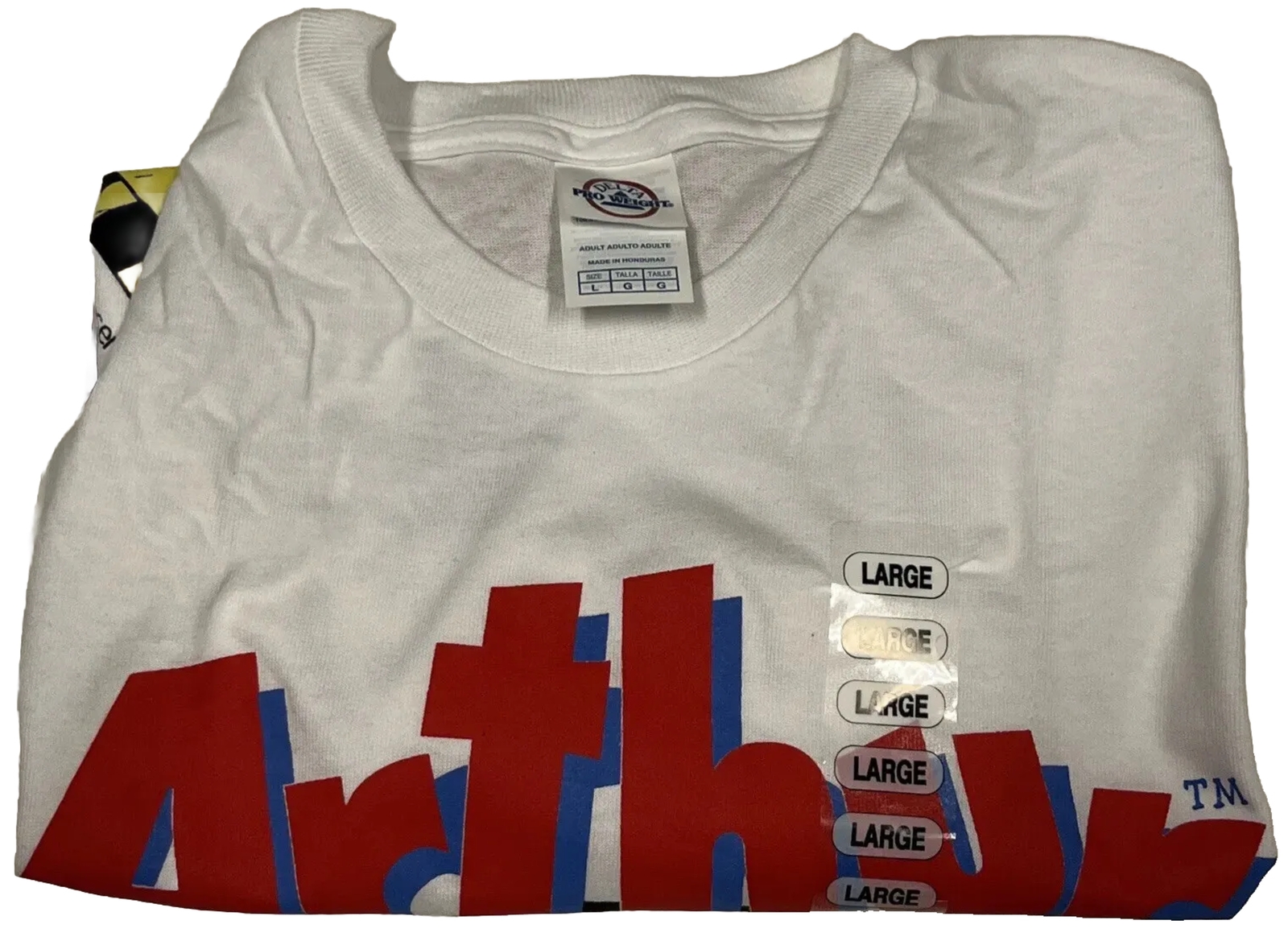 PBS Arthur TV Show T-shirt Large New With Tags Classic 90’s Cartoons Graphic T gallery