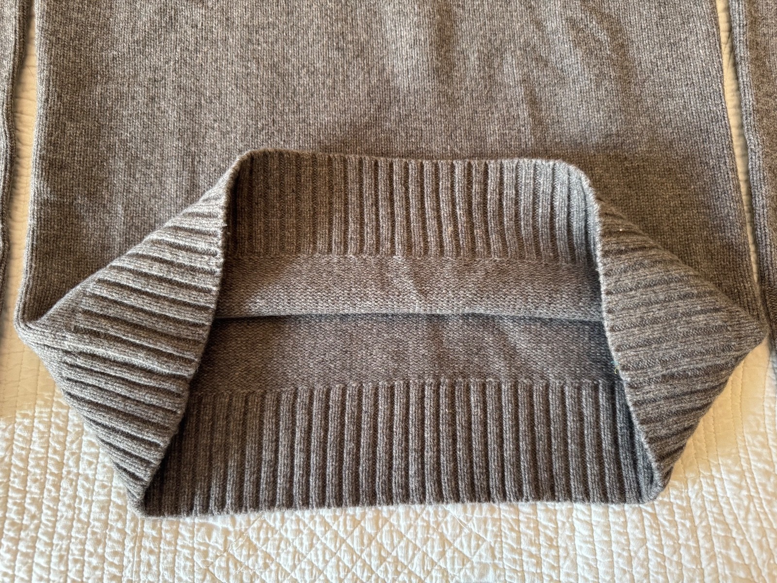 Marine Layer Shawl Sweater, Wool/Nylon, Brown, Medium gallery
