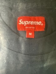 Supreme FW18 Reflective Small Box Logo Tee Navy Size Medium NEW FREE SHIP!