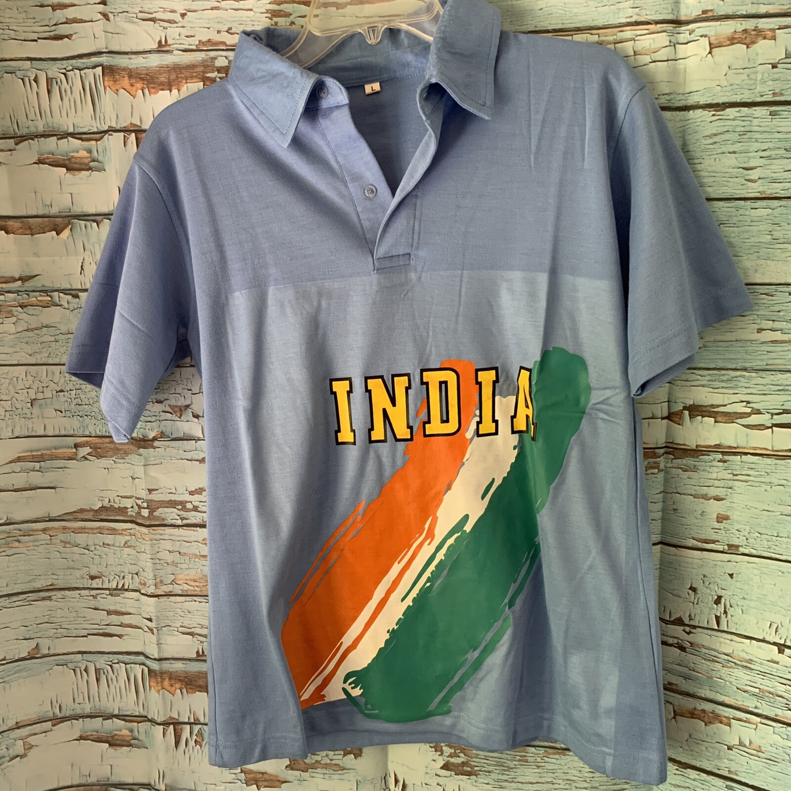 India cricket jersey T-shirt L gallery